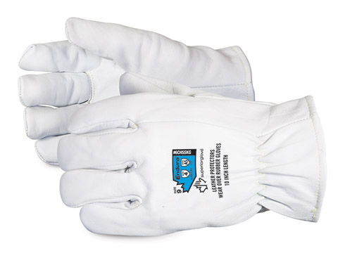 6CH5SKG - Superior Glove® Endura® Low-Voltage Rubber Glove Protectors